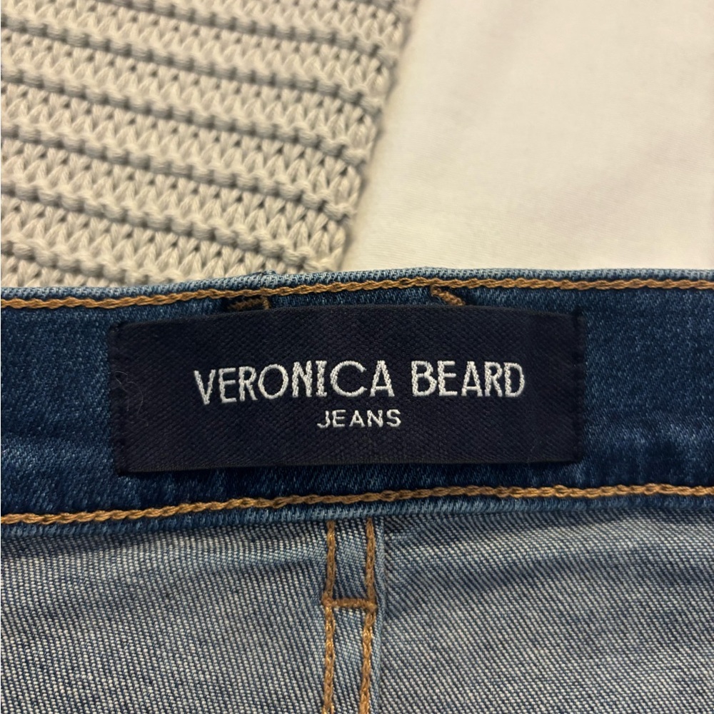 NWOT Veronica Beard Beverly High-Rise Skinny Flare Jeans SZ 30 - Picture 8 of 8